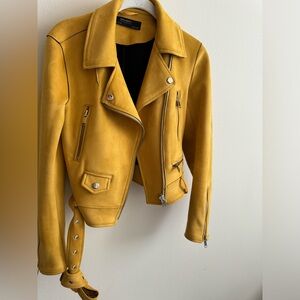 Faux Suede jacket - women’s size S/6